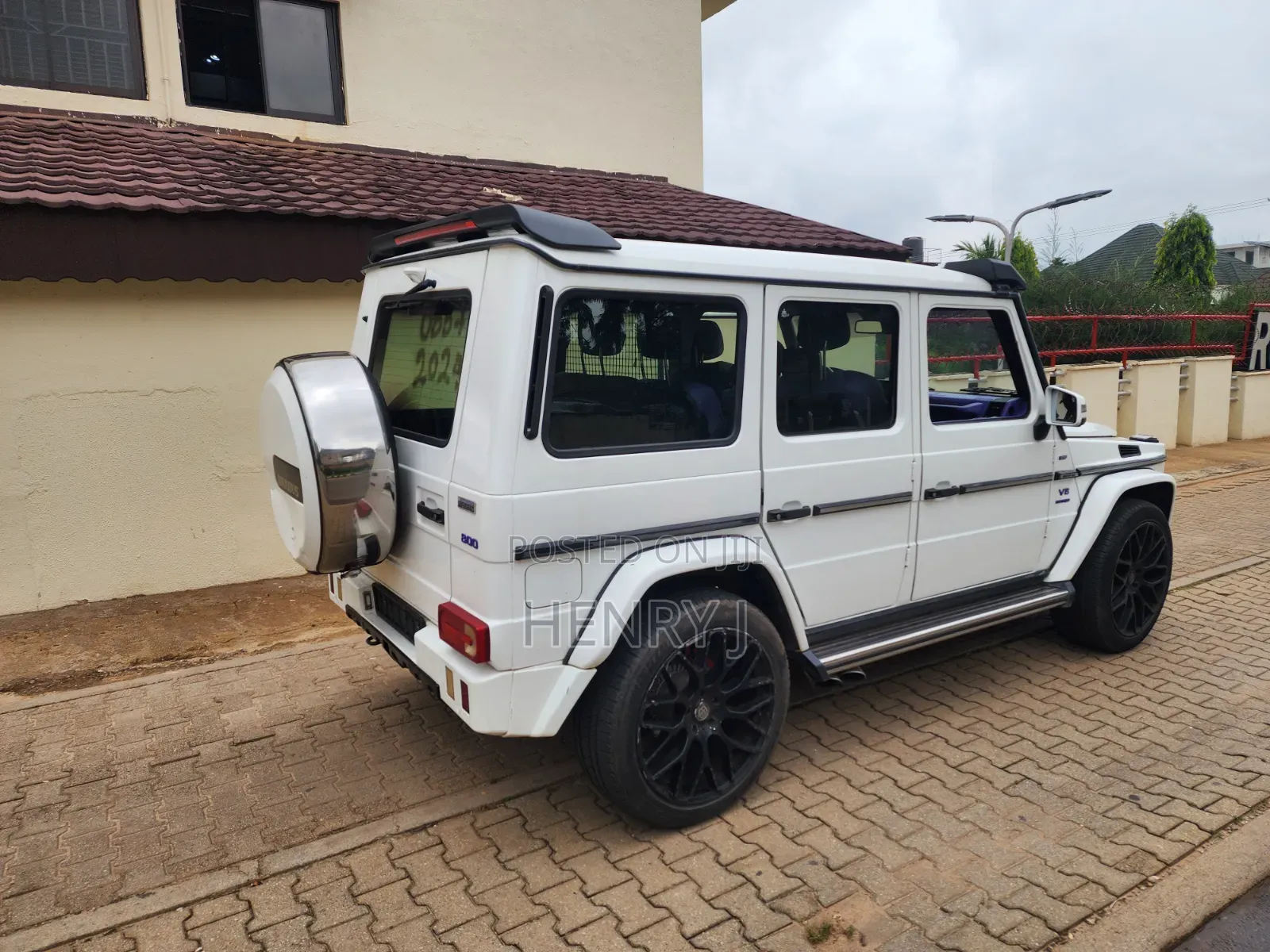 Mercedes-Benz G-Class 2015 White