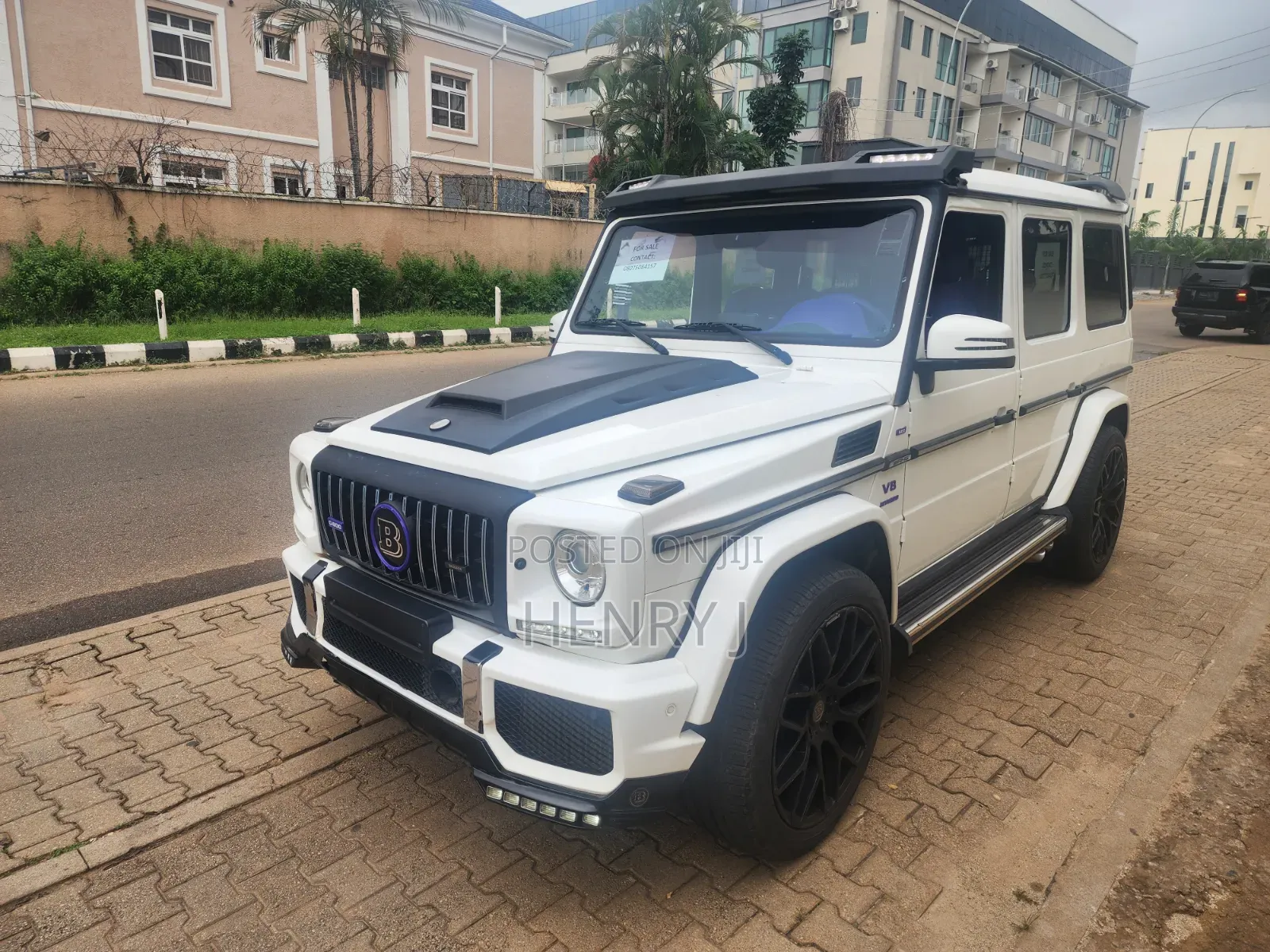 Mercedes-Benz G-Class 2015 White