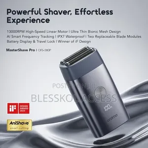 Oraimo MasterShave Pro 2-in-1 Electric Shaver Hair Clipper