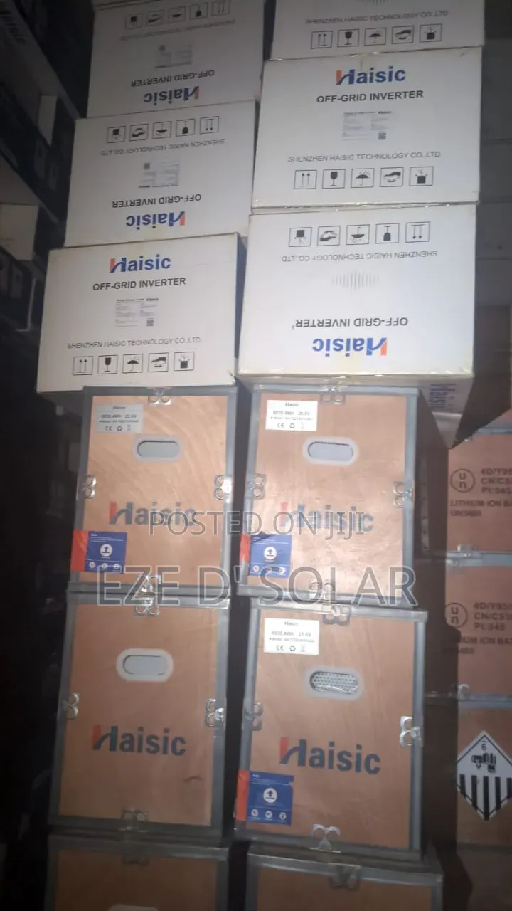 Haisic 8kwh Solar Generator Energy Storage System.