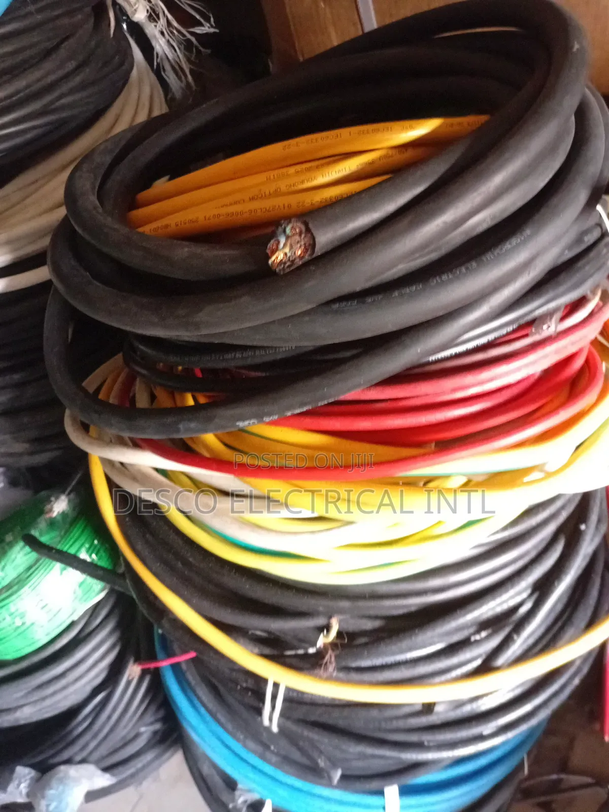 6mmx5core Flex Wire Dc Make TRS Cable