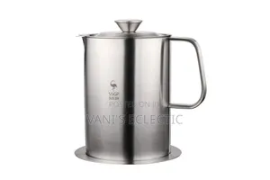 1.5L SSGP 304 Stainless Steel Filter Oil Pot / Liquid Measuring Jug