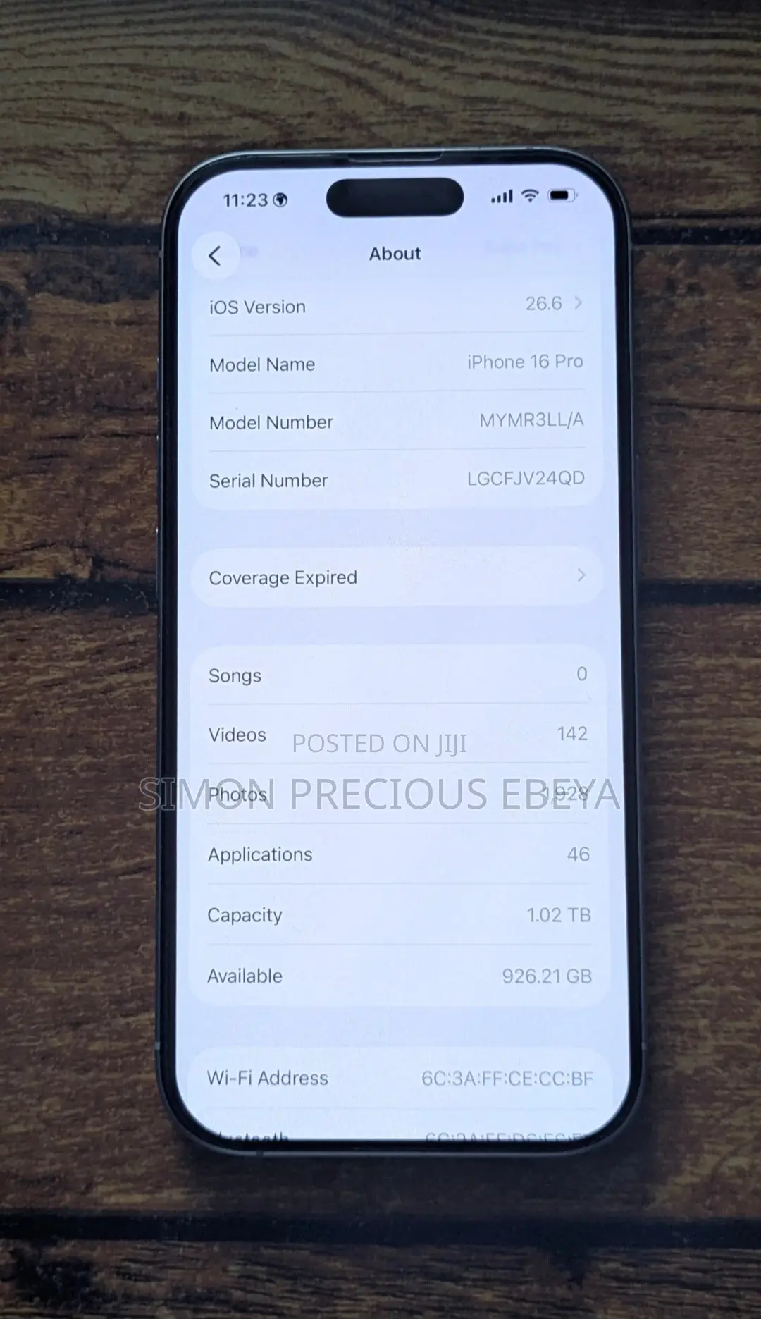 Apple iPhone 16 Pro 1 TB White