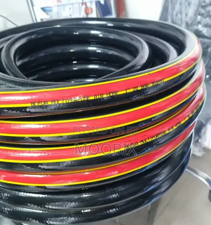 1 Inch Black Smooth-Body Hose
