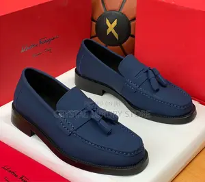 Salvatore Ferragamo Quality Luxury Men Genuine Leather Shoe