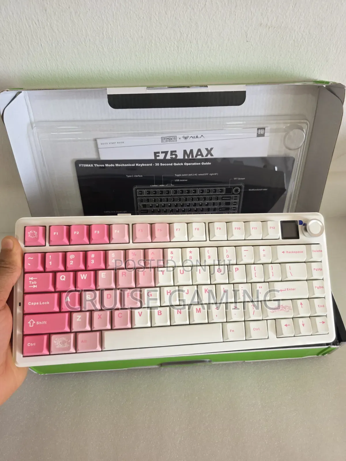 Epomaker X Aula F75 Max Custom Wireless Mechanical Gaming Keyboard