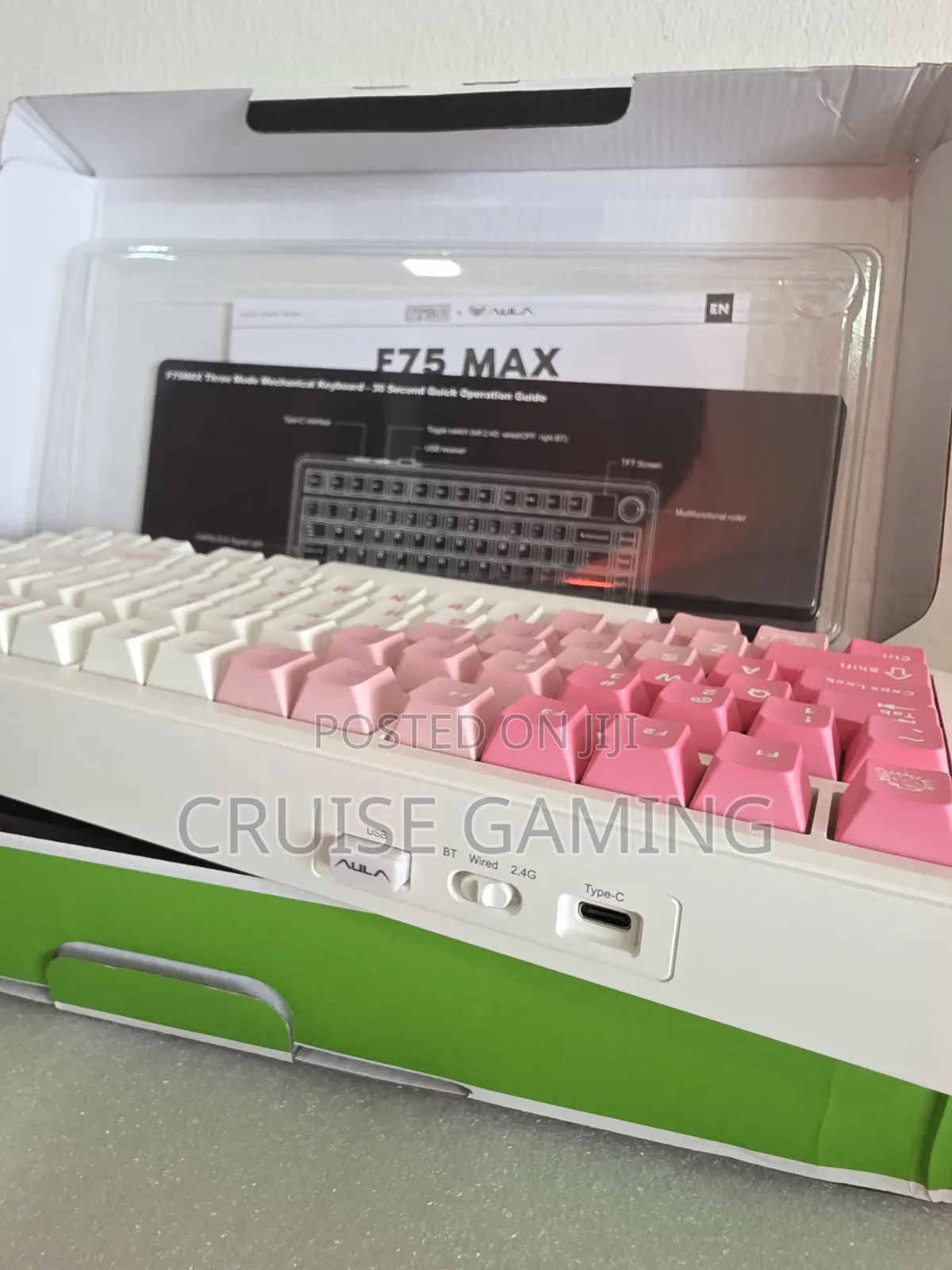 Epomaker X Aula F75 Max Custom Wireless Mechanical Gaming Keyboard