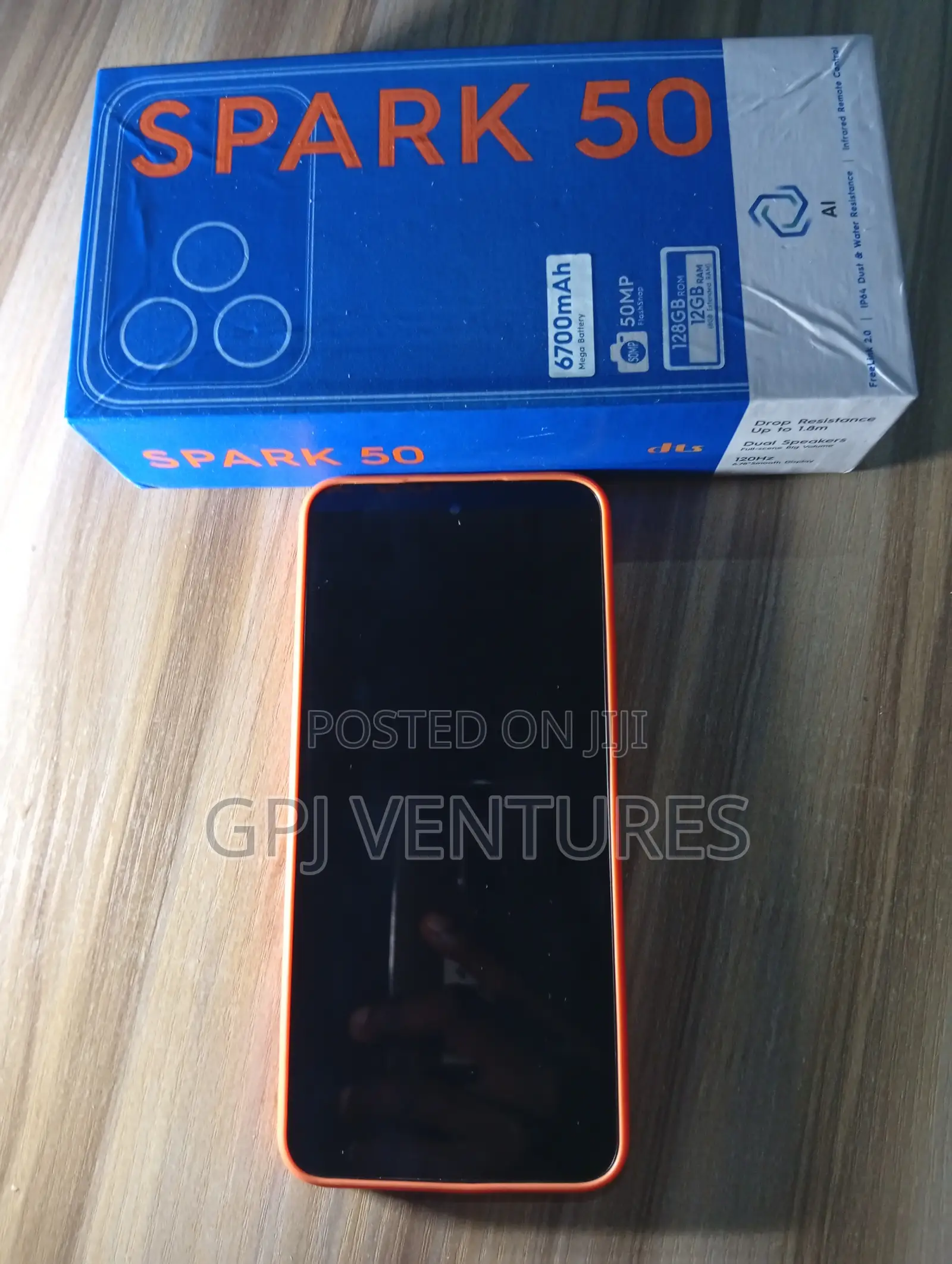 Tecno Spark 50 128 GB Orange