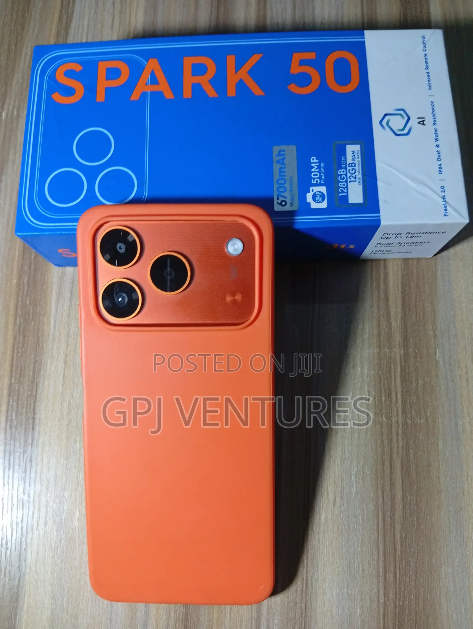 Tecno Spark 50 128 GB Orange