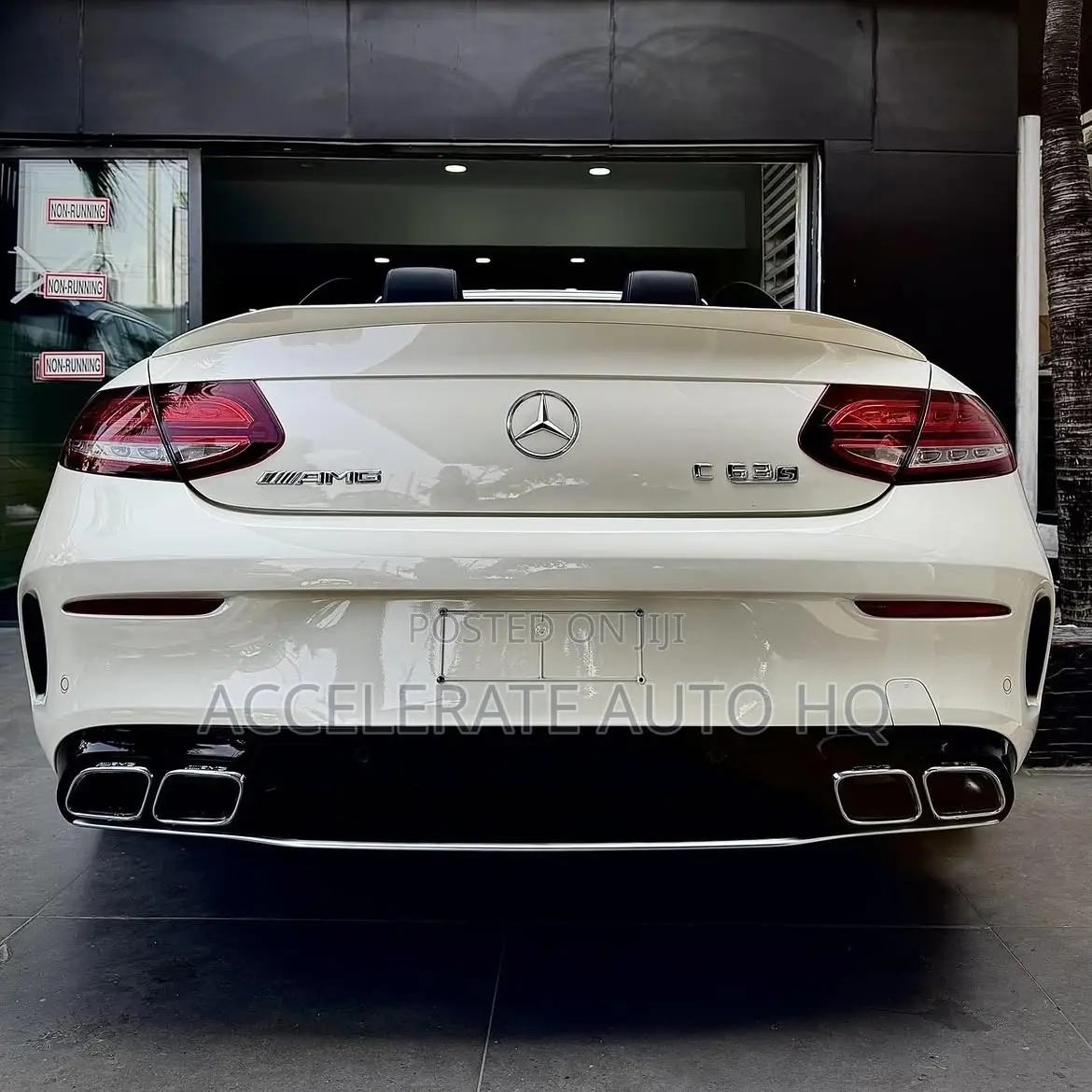 Mercedes-Benz C63 2021 White