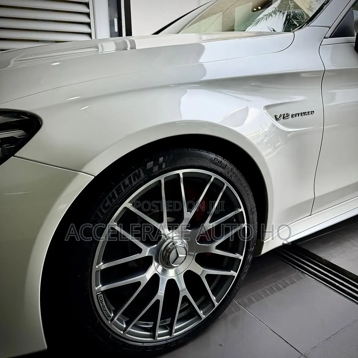 Mercedes-Benz C63 2021 White
