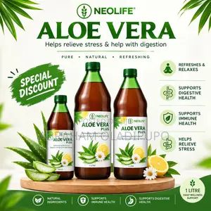 Aloevera Plus Drink – Digestive System, Heart Burn,Ulcer Stress Relief