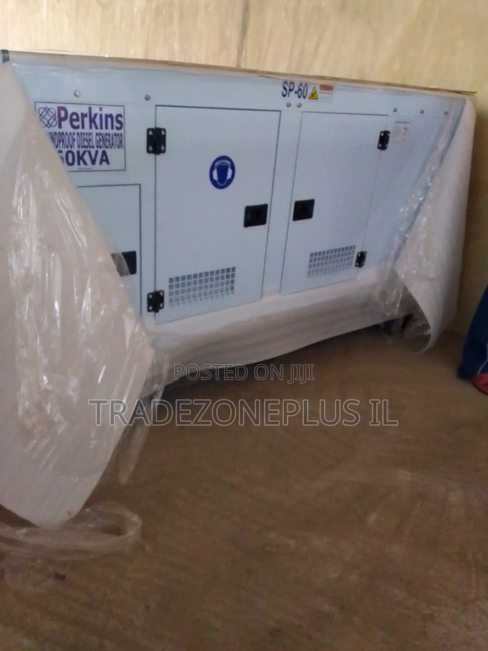 Perkins 60KVA Power Generator With Enclosure