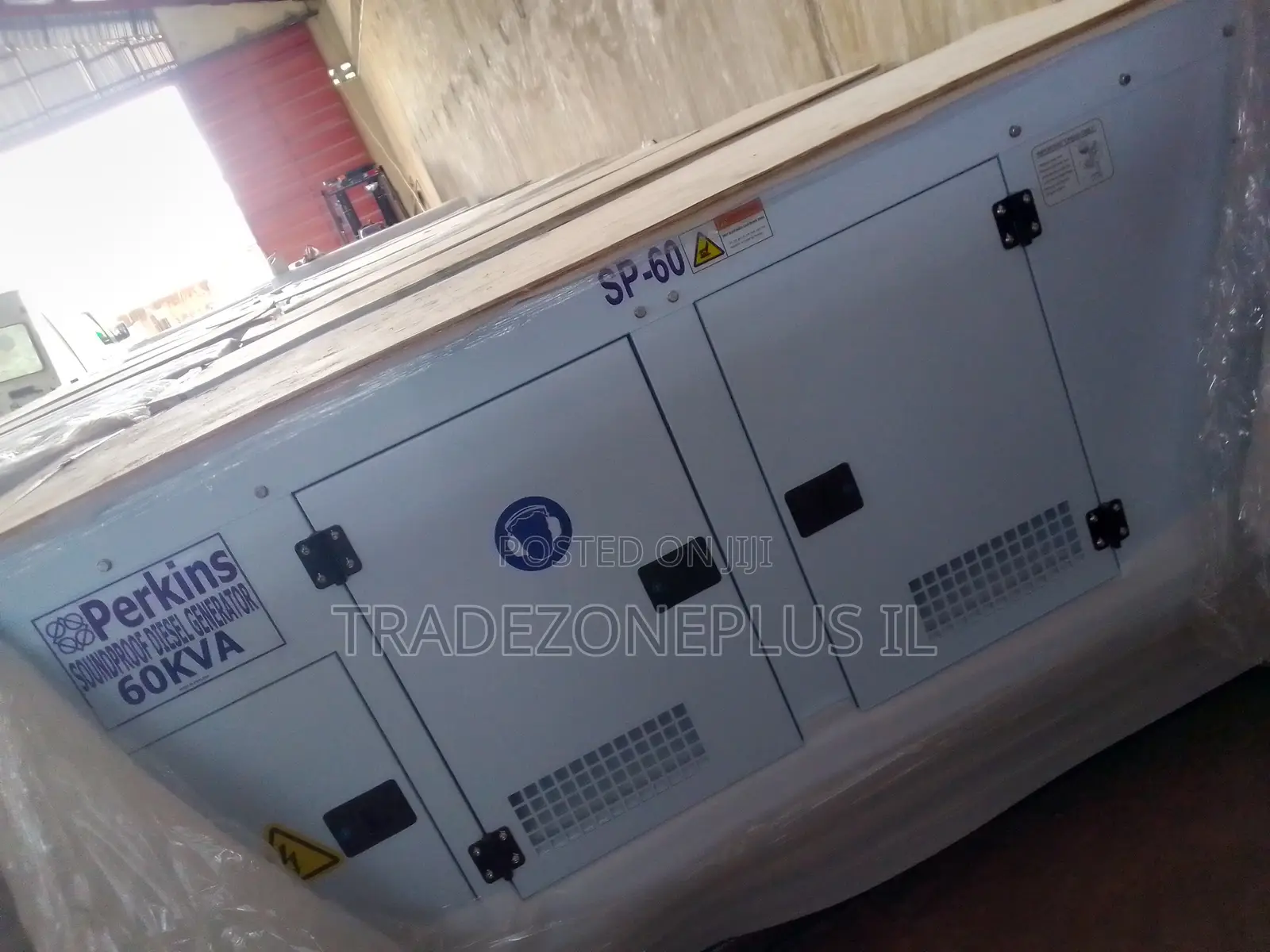 Perkins 60KVA Power Generator With Enclosure