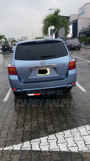 Toyota Highlander 4x4 2008 Blue