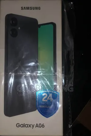 New Samsung Galaxy A06 64 GB Black