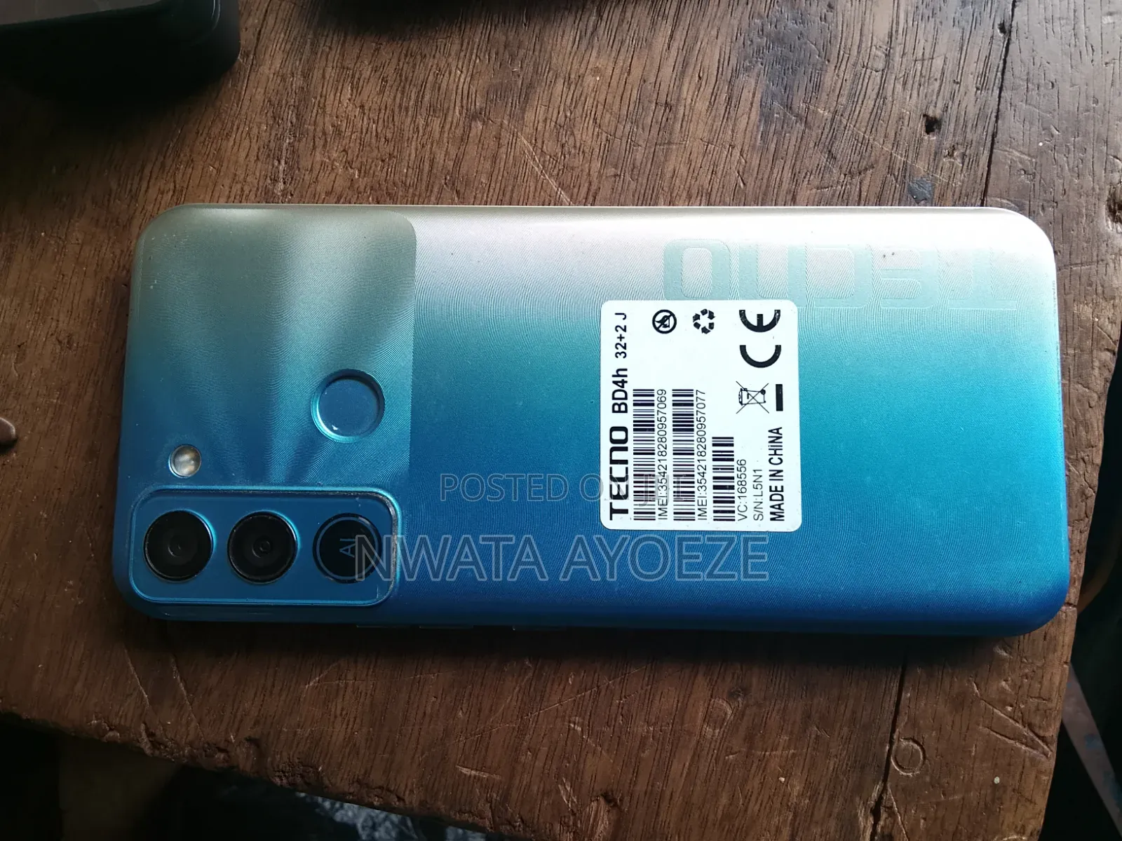 Tecno Pop 5 Pro 32 GB Blue
