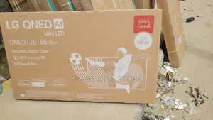 LG TV Qned 55 Inch Qned72b6t Smart TV Ai Magic Remote Webos25