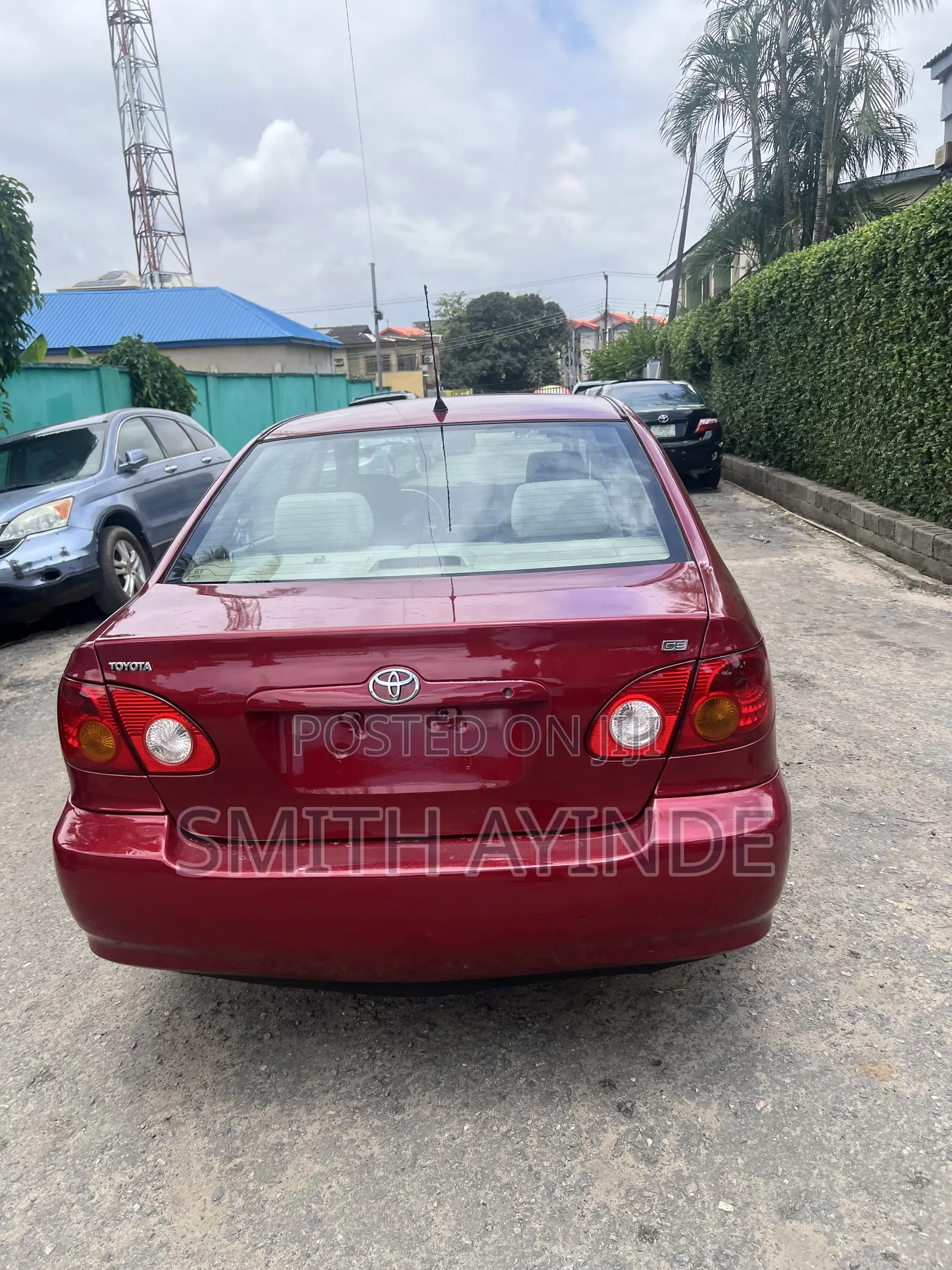 Toyota Corolla LE 2004 Red