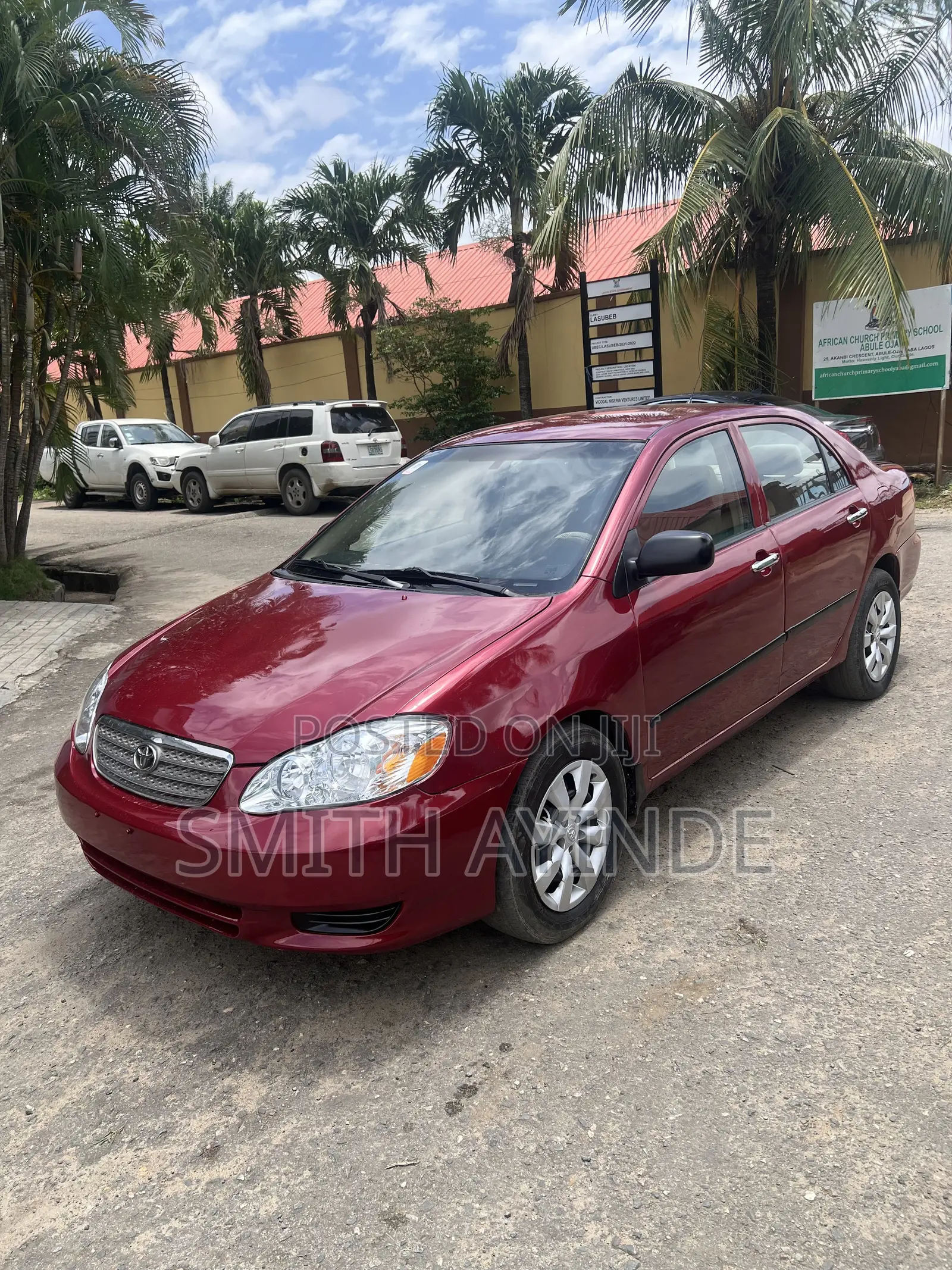 Toyota Corolla LE 2004 Red