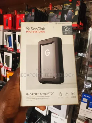Sandisk Professional 2tb GDrive Armor External Hard Drive