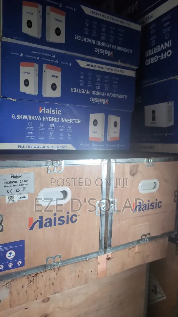 In Built(BMS) 8KWH Solar Generator