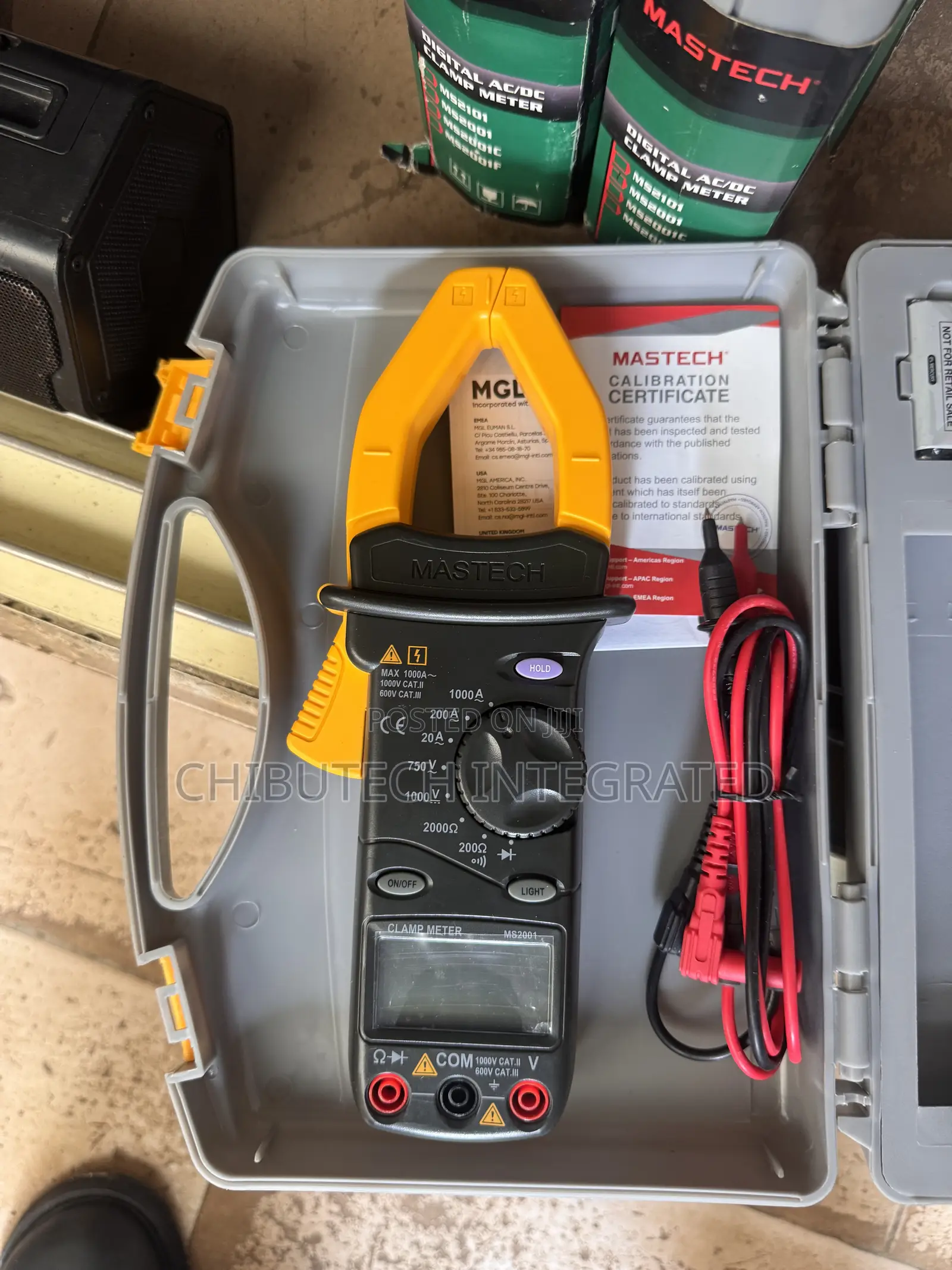 Mastech MS2001 Digital Clamp Meter