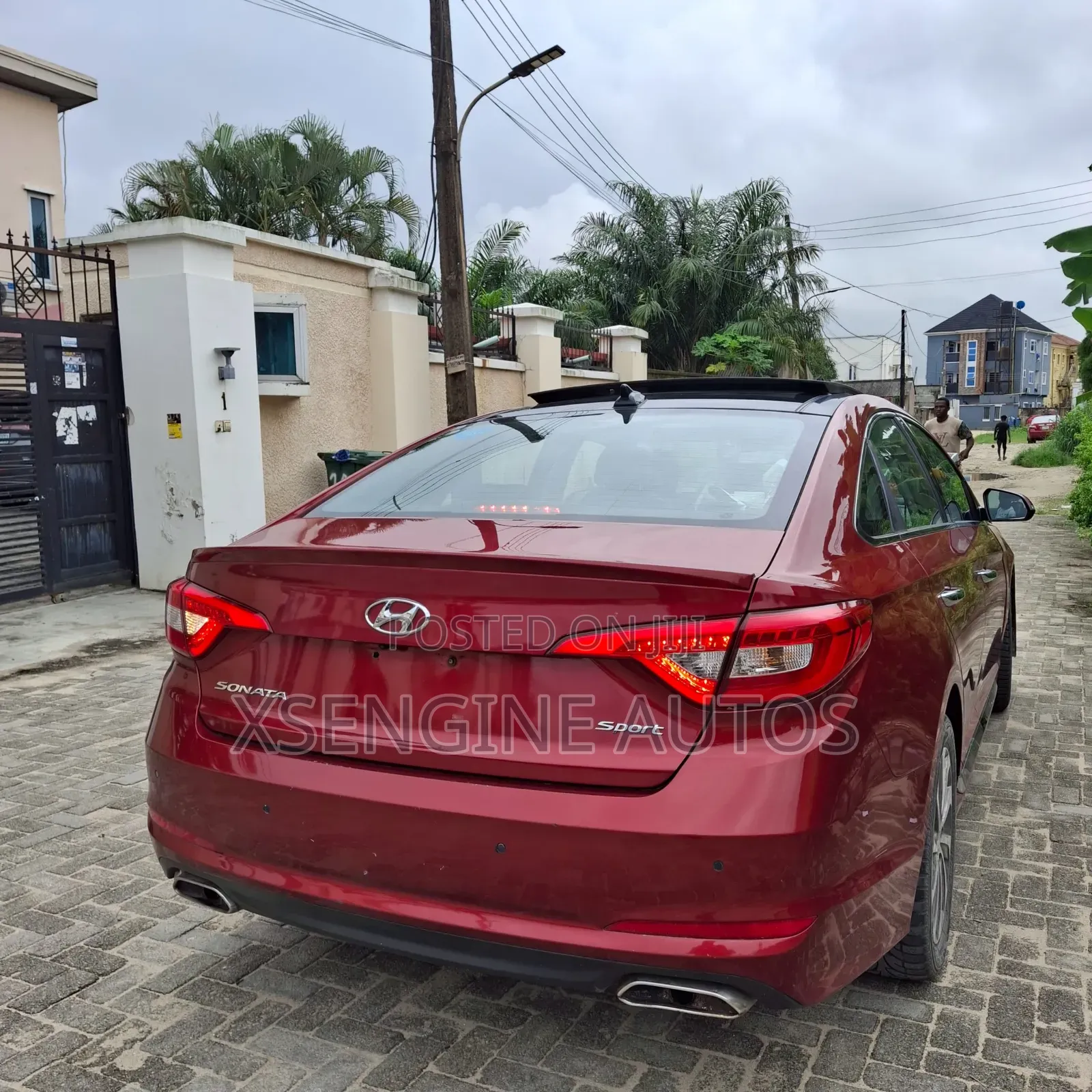 Hyundai Sonata 2016 Red