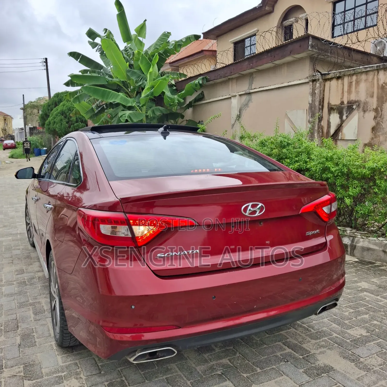 Hyundai Sonata 2016 Red