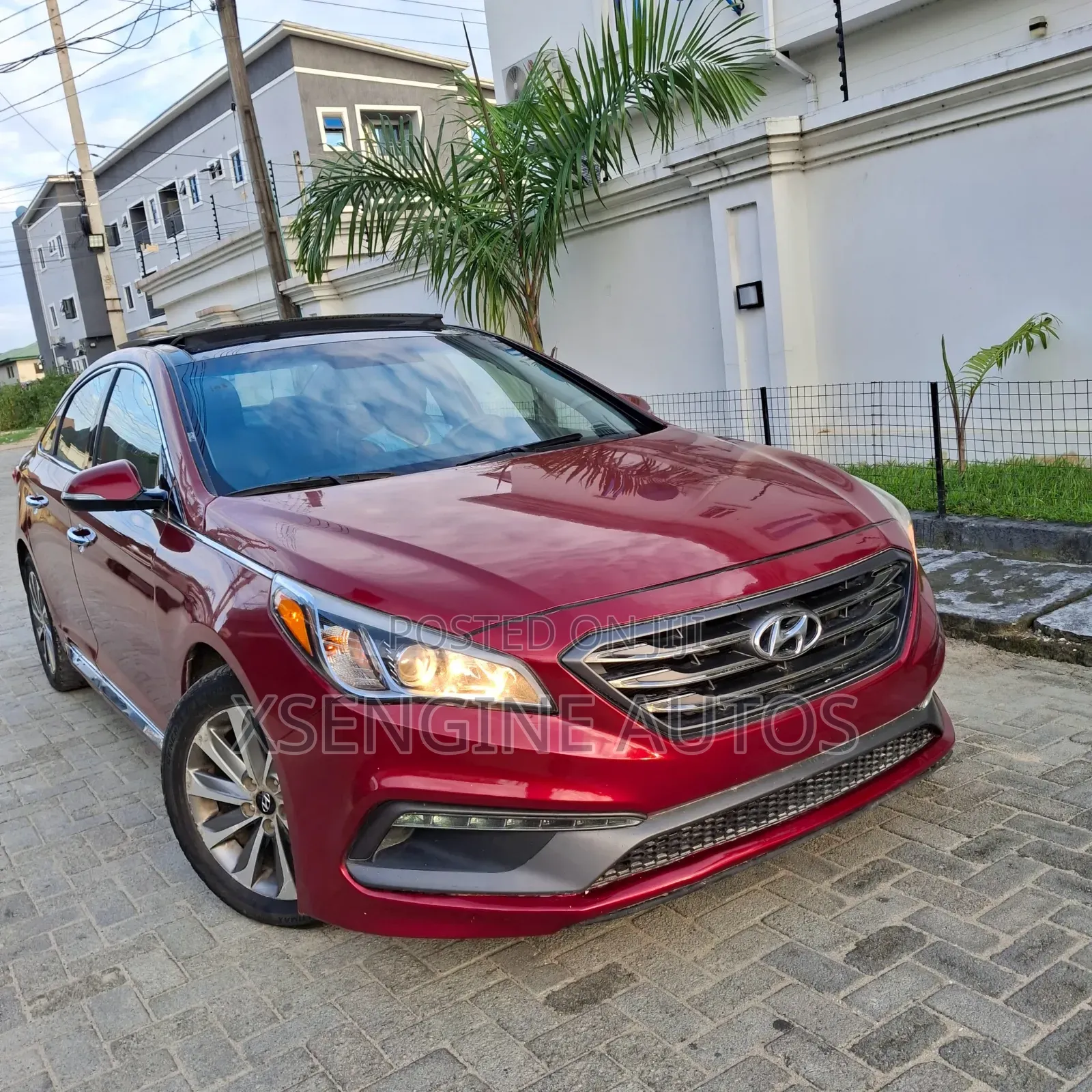 Hyundai Sonata 2016 Red