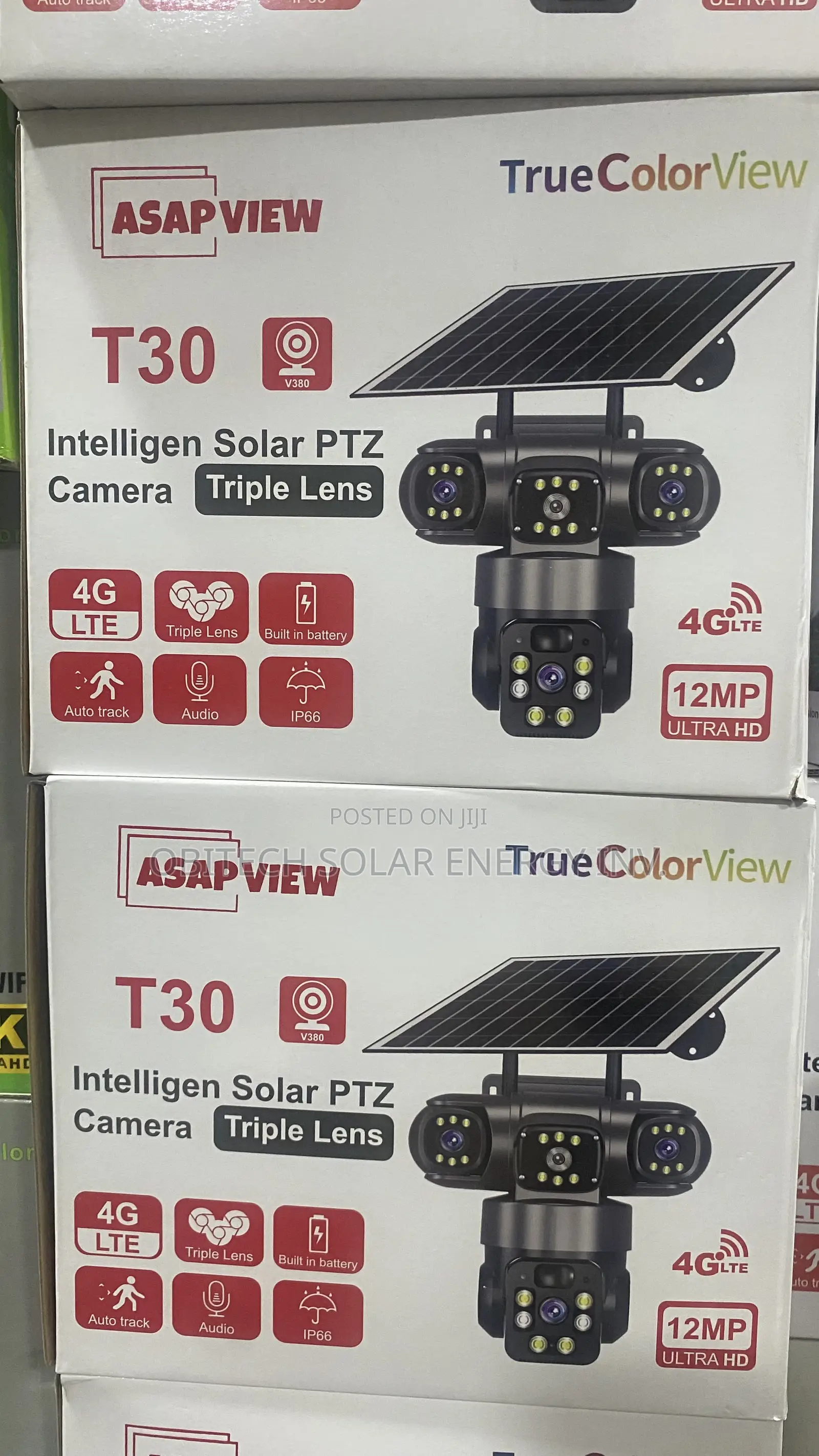 Intelligent Solar PTZ Camera