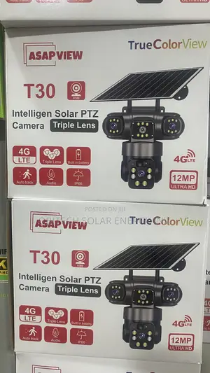 Intelligent Solar PTZ Camera