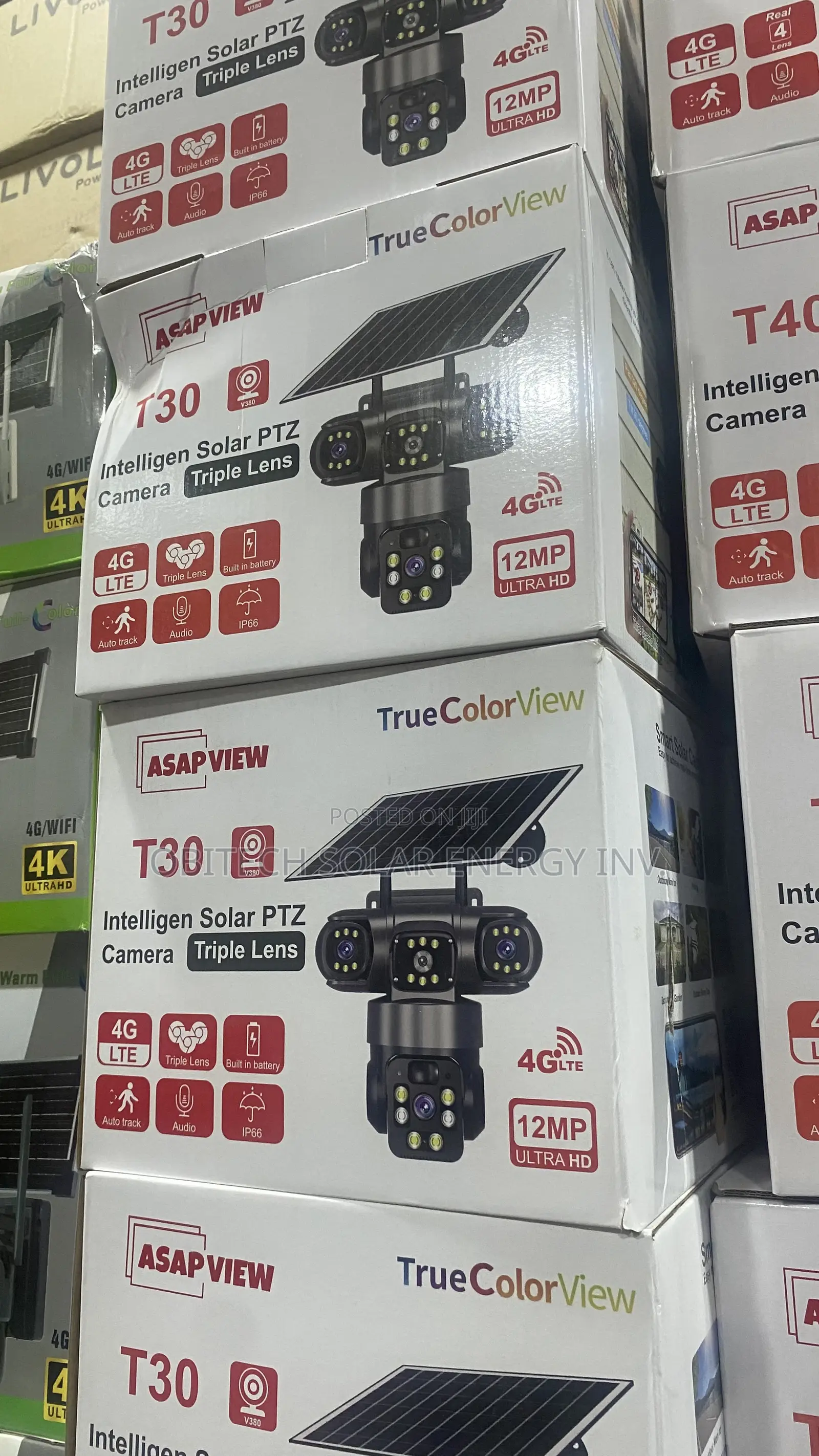 Intelligent Solar PTZ Camera