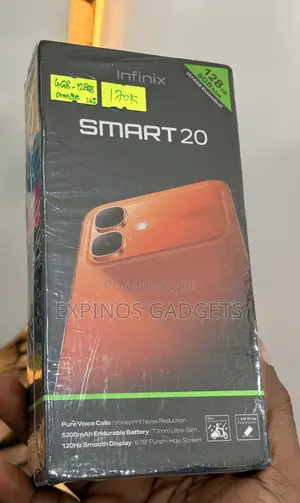 New Infinix Smart 20 128 GB Black
