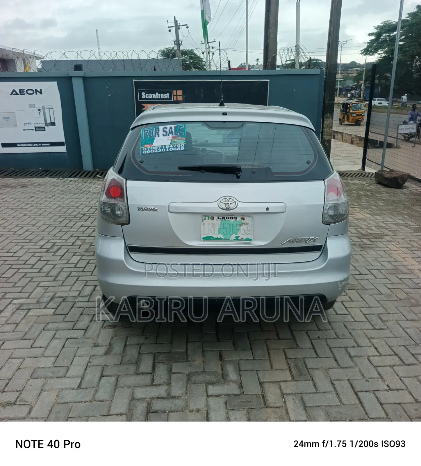 Toyota Matrix 2004 Silver