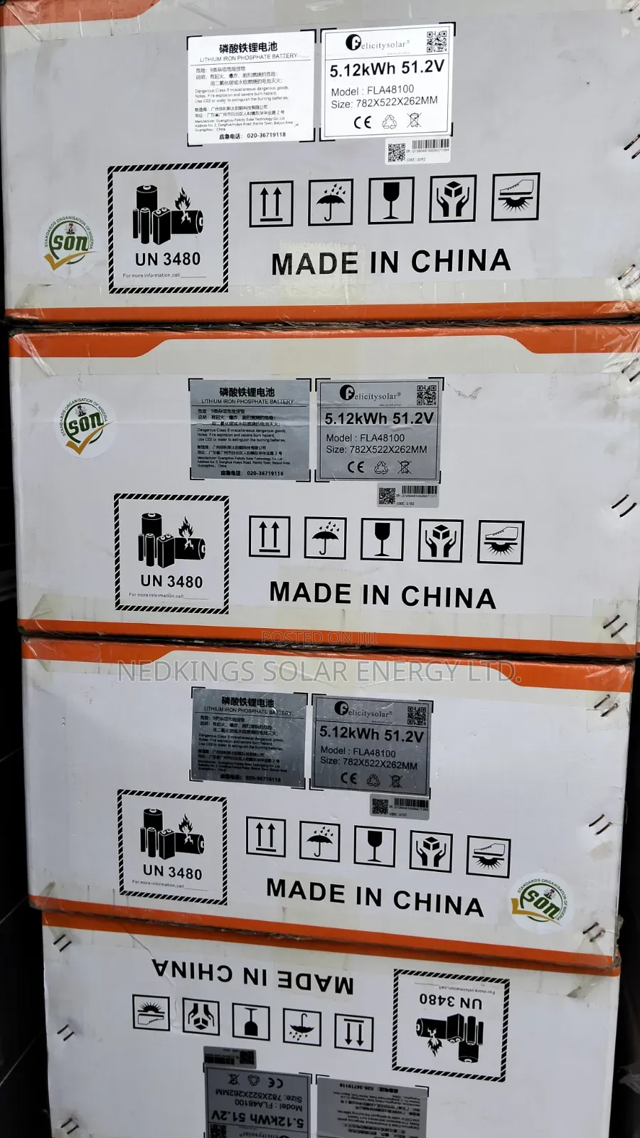 Felicity 5kwh 48V Lithium Battery