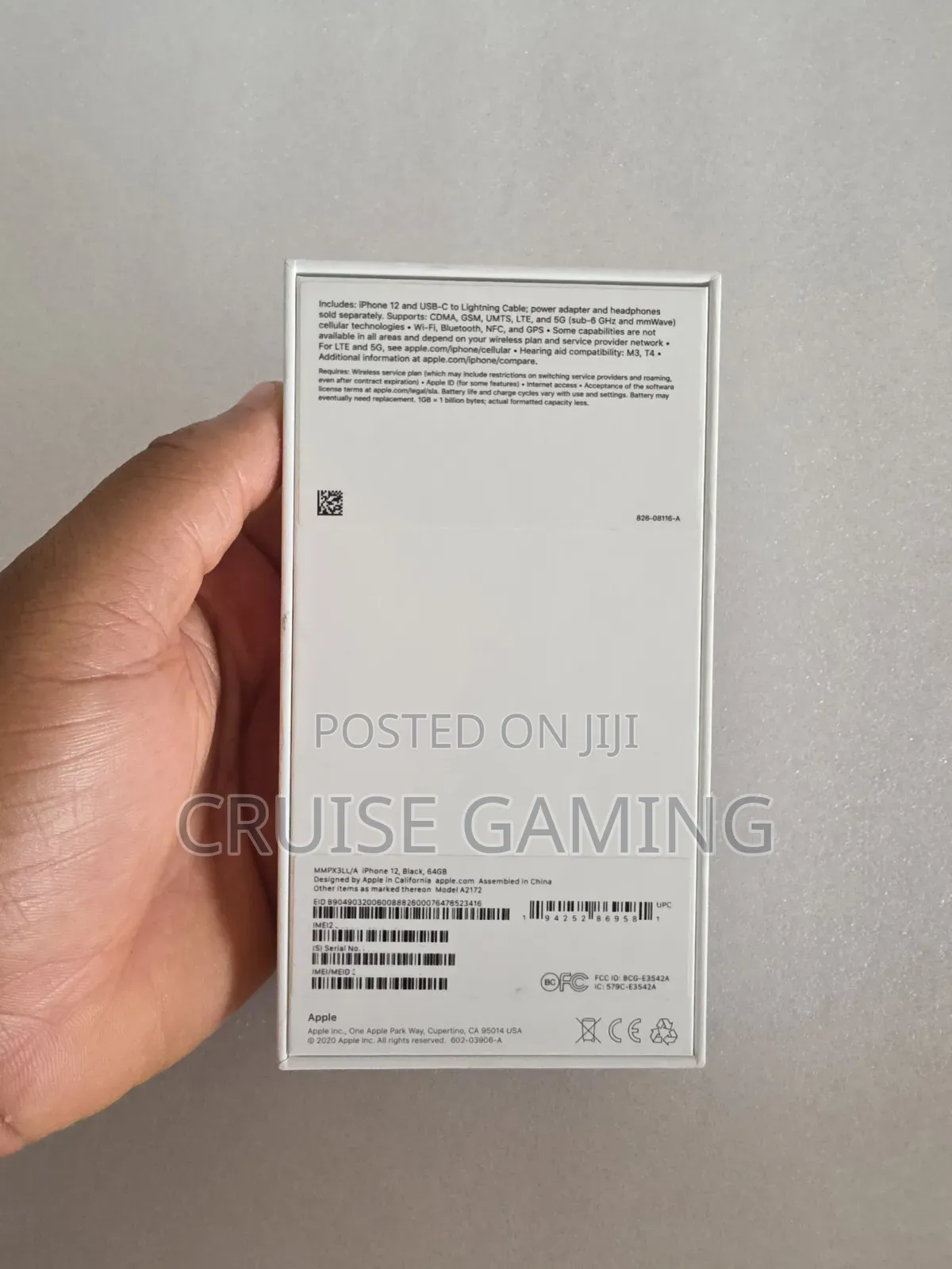 New Apple iPhone 12 64 GB Black