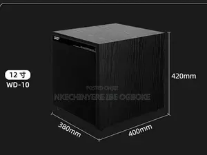 SAST 12-Inch Subwoofer (WD-10) - 400W Peak Power Sound System