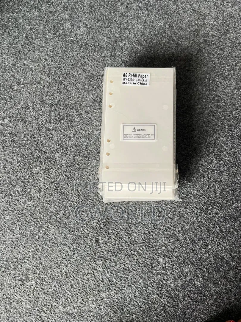A6 Refill Paper
