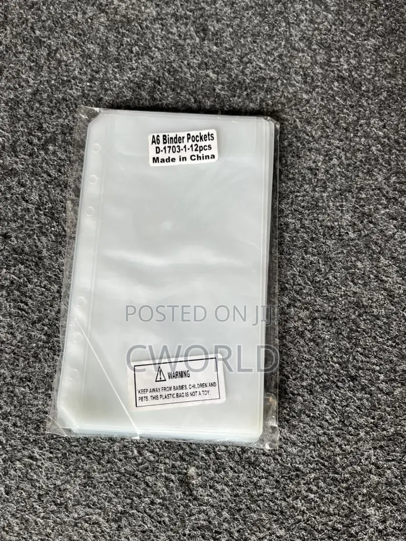A6 Binder Pocket