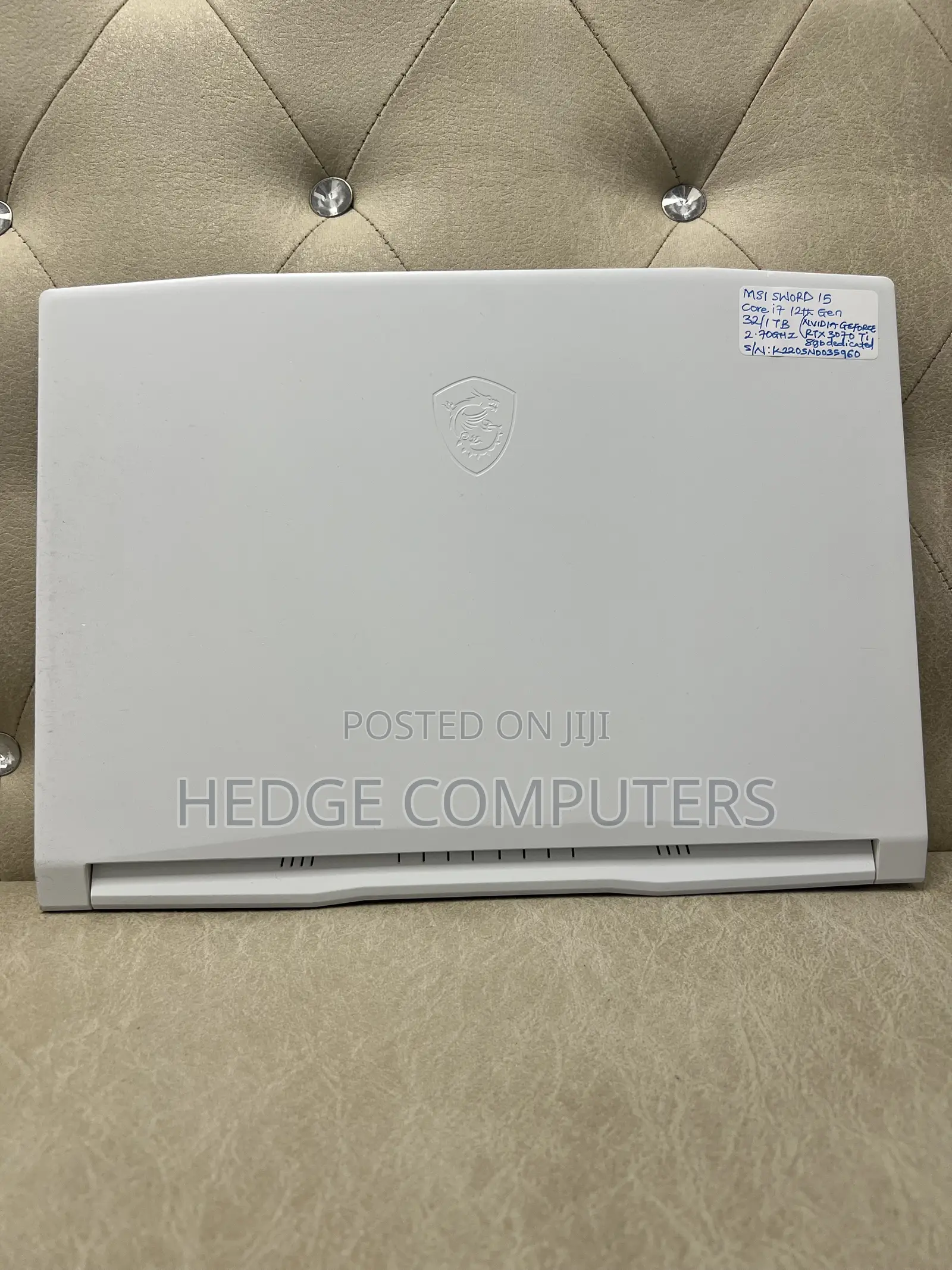 Laptop MSI MSI Sword 15 32GB Intel Core i7 SSD 1T