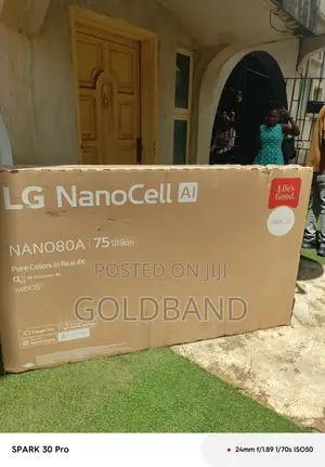 LG NANO80A 75′′ NanoCell Smart TV – New Home Entertainment Hub
