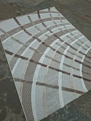 7x10fts Beige Premium Turkish Mat Rug
