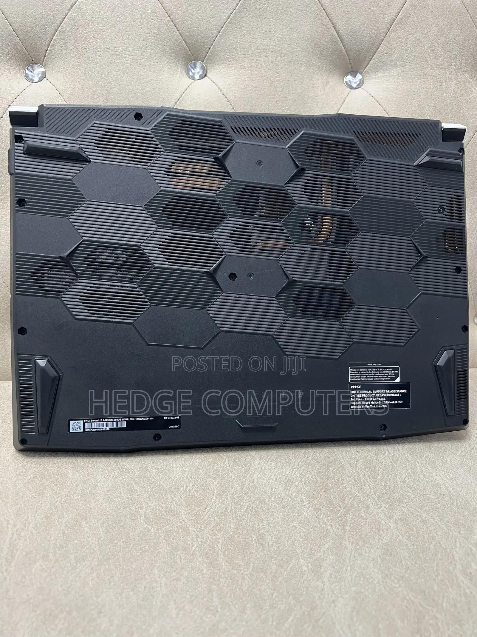 Laptop MSI MSI Sword 15 32GB Intel Core i7 SSD 1T