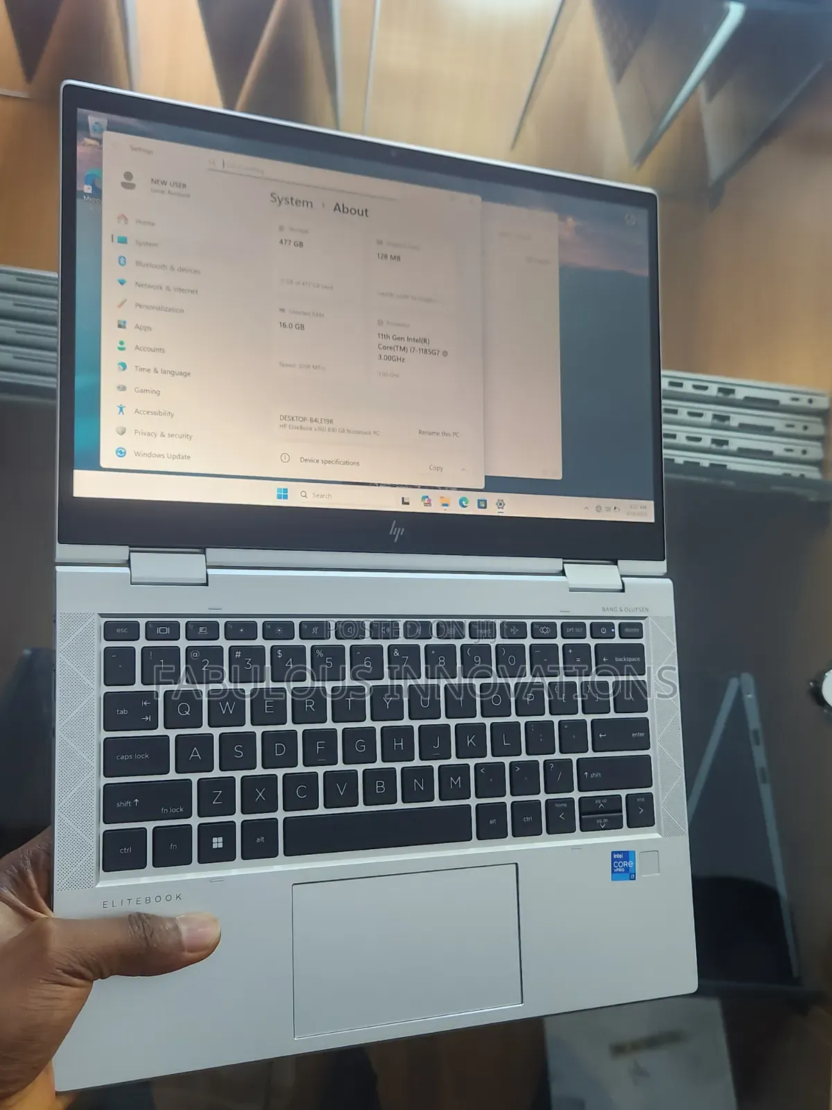 Laptop HP EliteBook 830 G8 16GB Intel Core i7 SSD 512GB