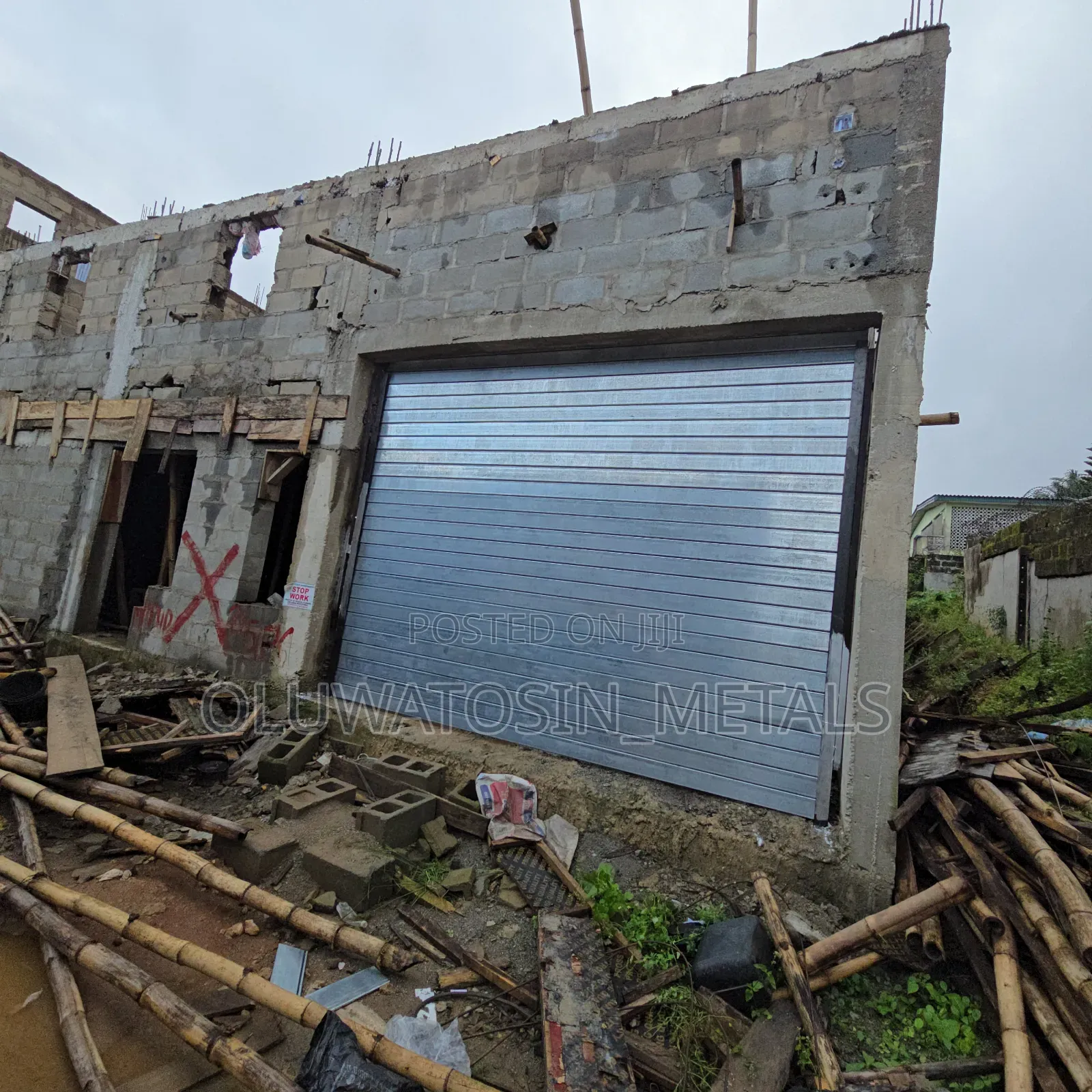 Galvanized Automated Roller Shutter AC