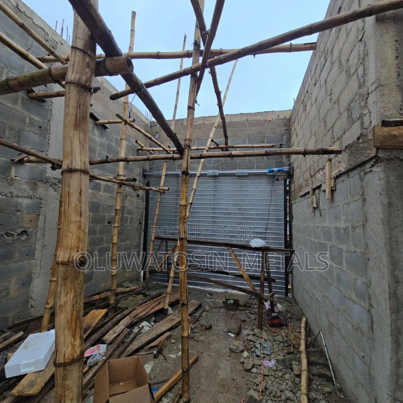 Galvanized Automated Roller Shutter AC