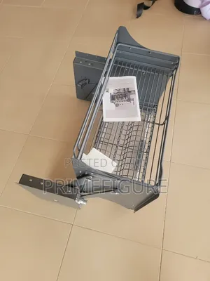 Pull Down Kitchen Plate Rack