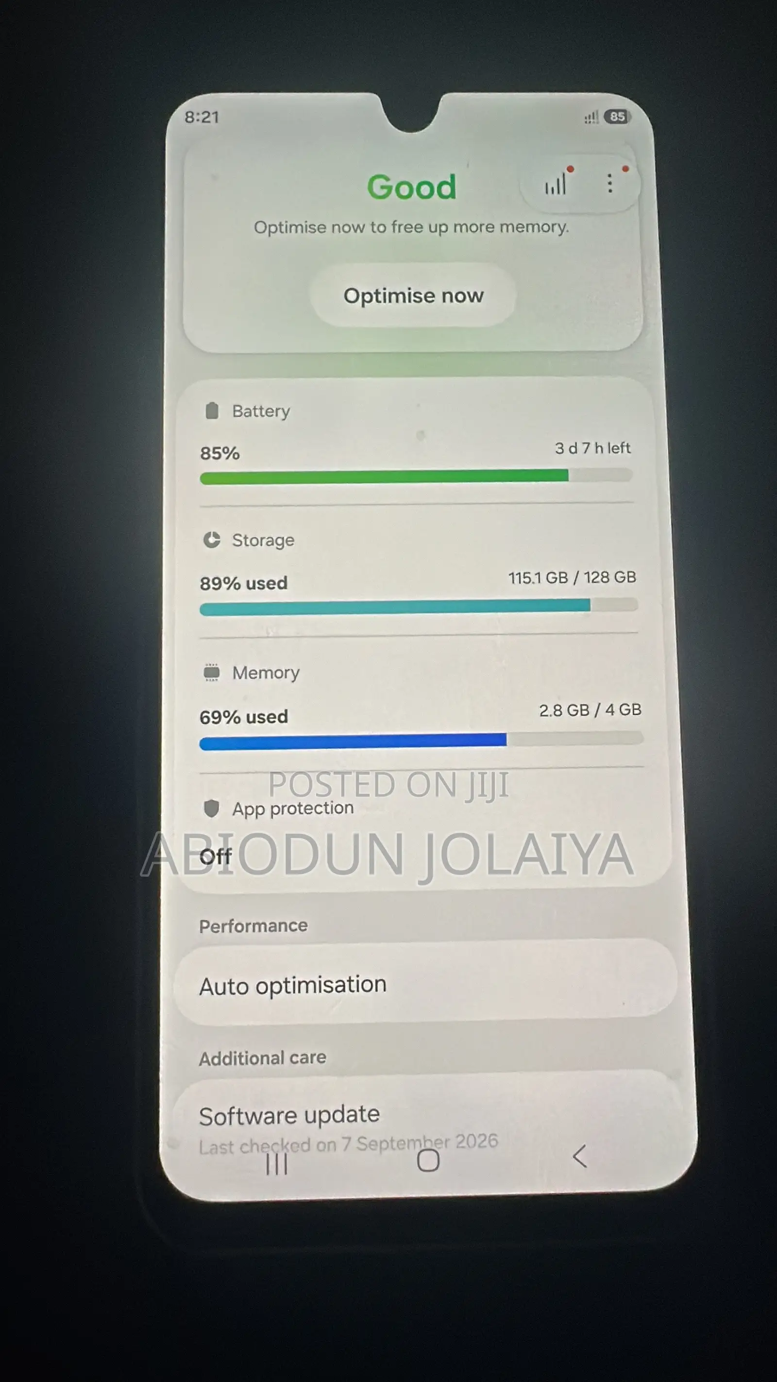 Samsung Galaxy A16 128 GB Gray