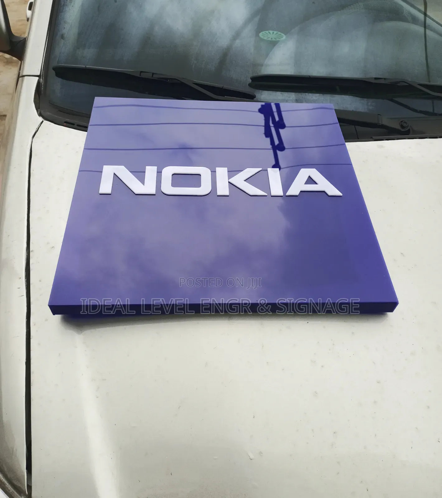 Fabricated 3D Logos